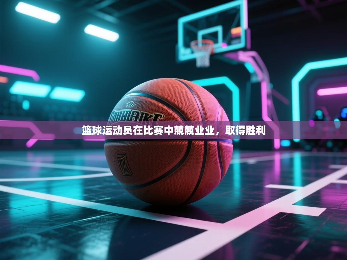 篮球运动员在比赛中兢兢业业,取得胜利 第1张