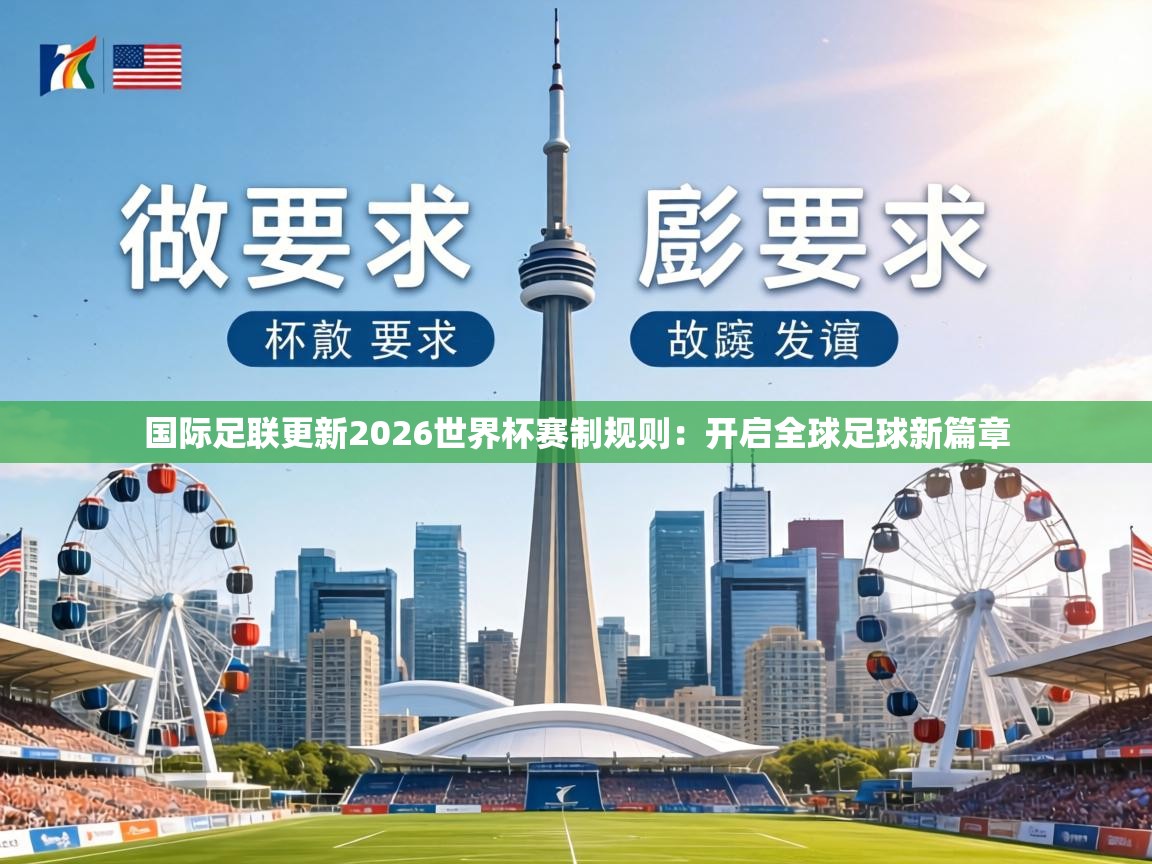 国际足联更新2026世界杯赛制规则:开启全球足球新篇章 第2张